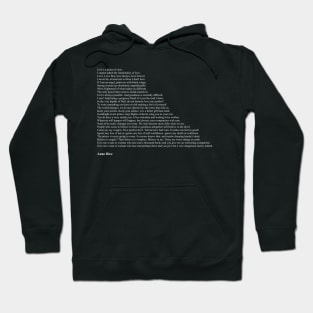 Anne Rice Quotes Hoodie